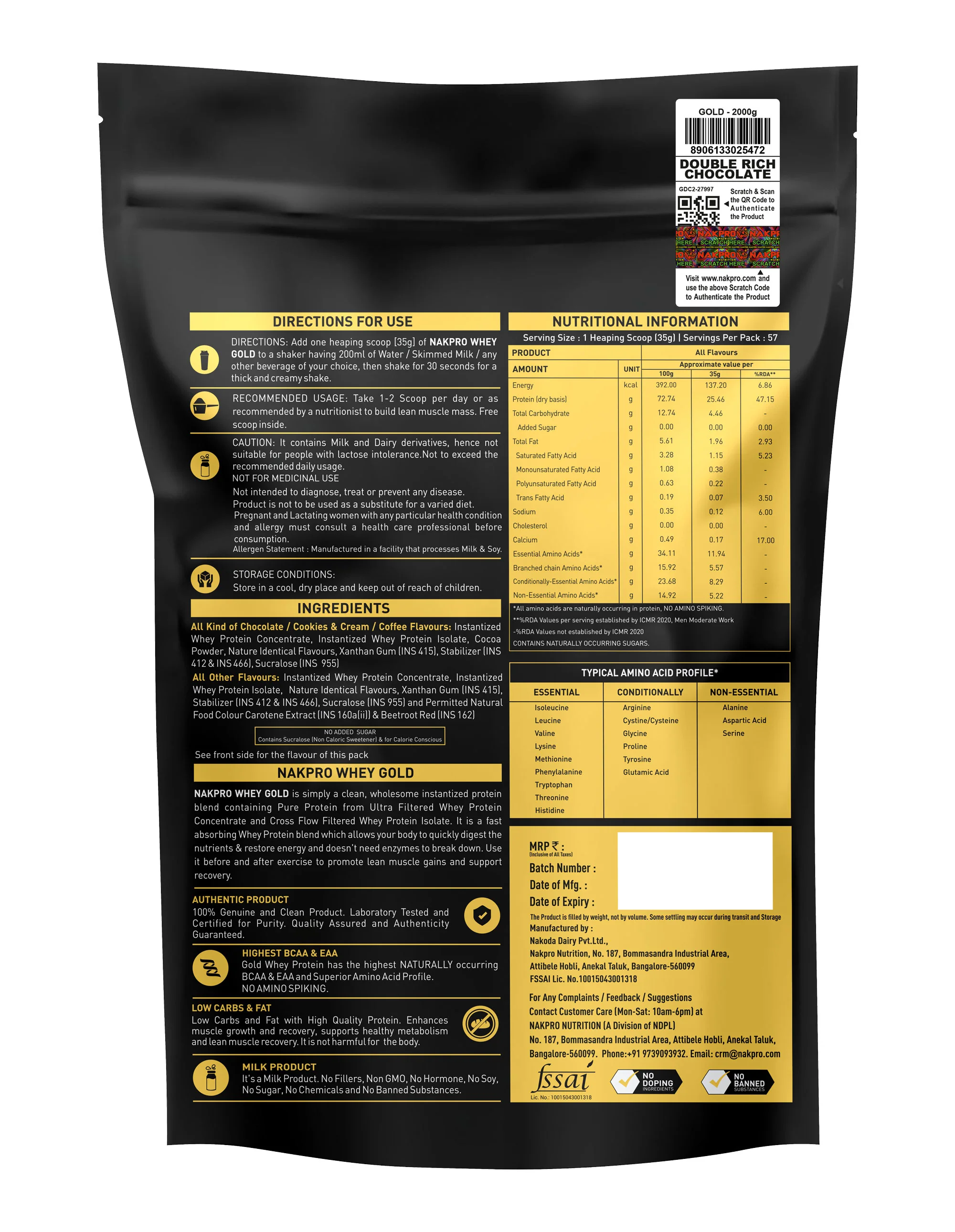 Whey Gold Whey Protein Blend - Image 68