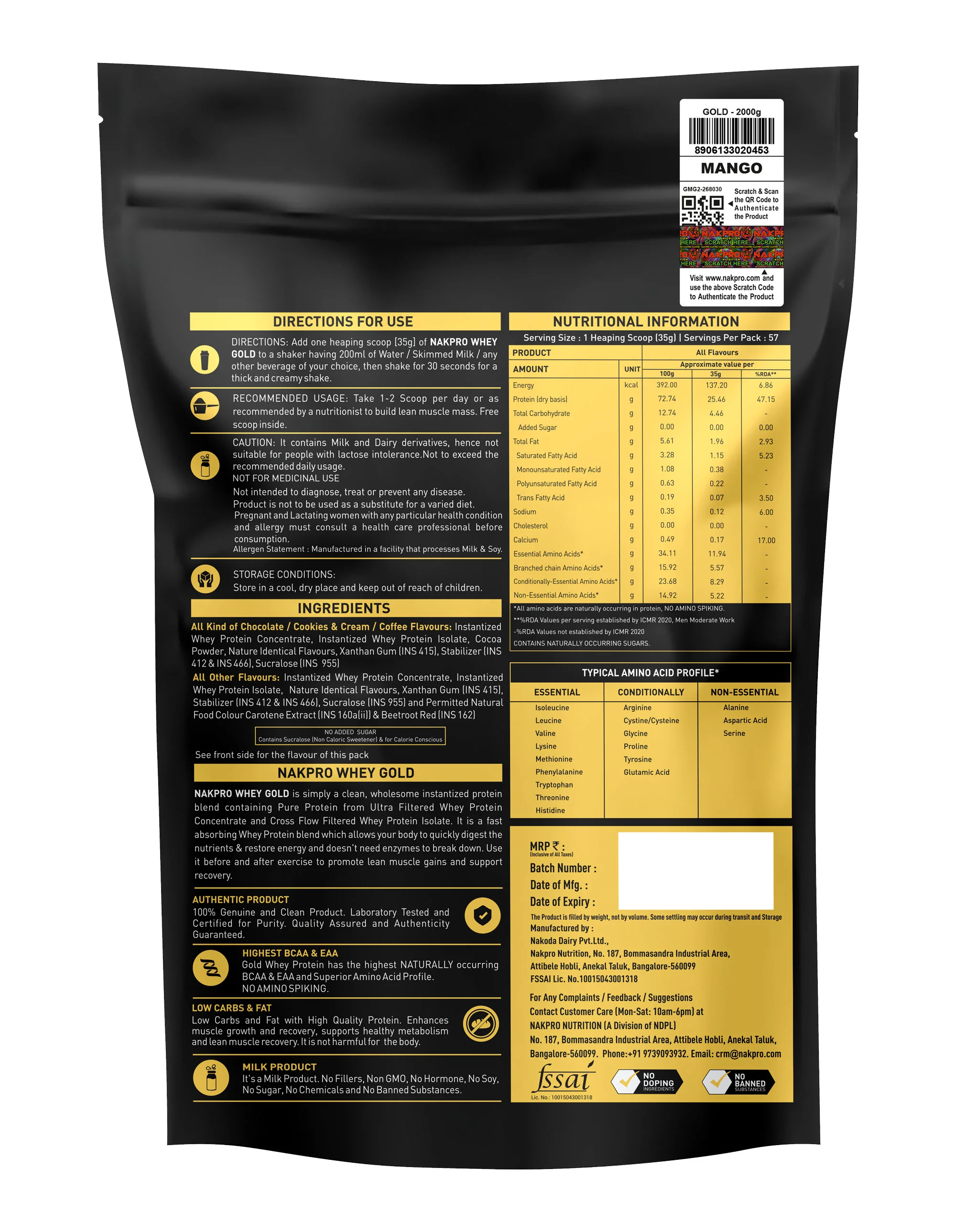 Whey Gold Whey Protein Blend - Image 69