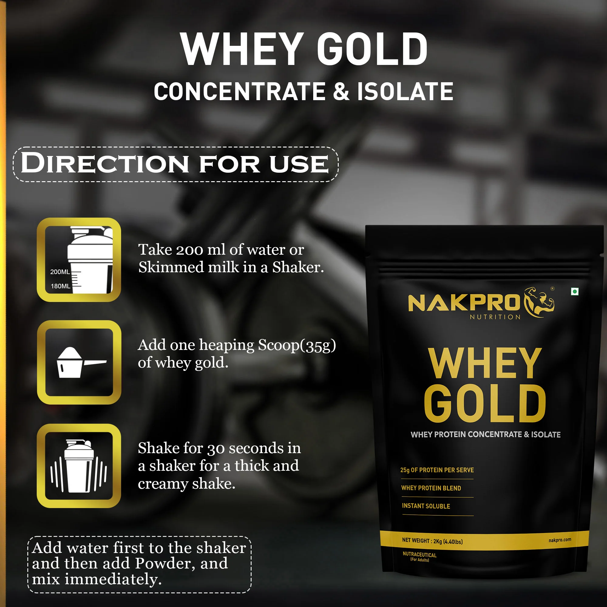 Whey Gold Whey Protein Blend - Image 95