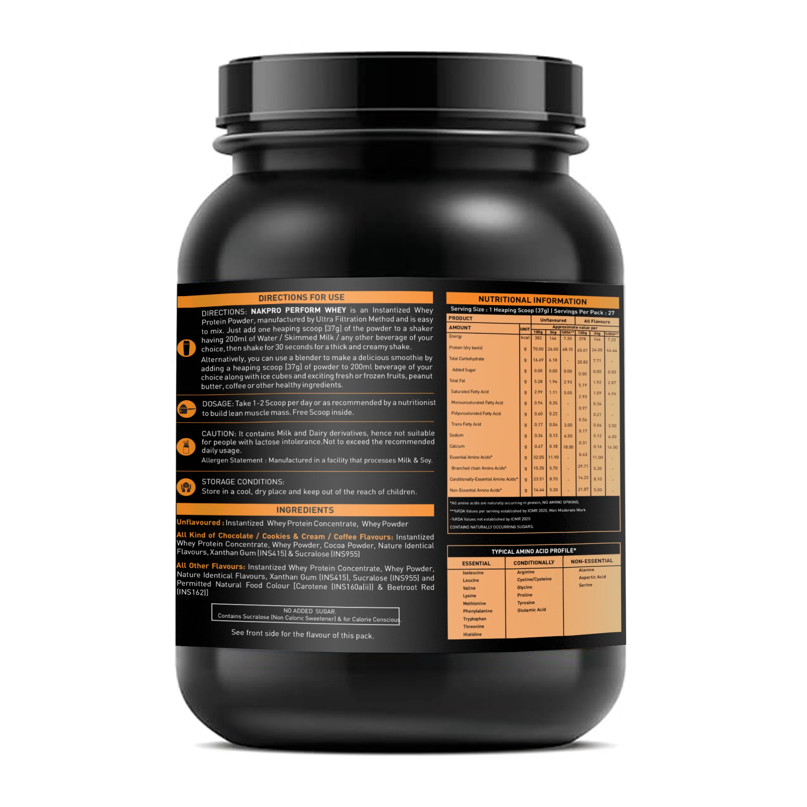 Perform Whey Protein Concentrate - Image 3