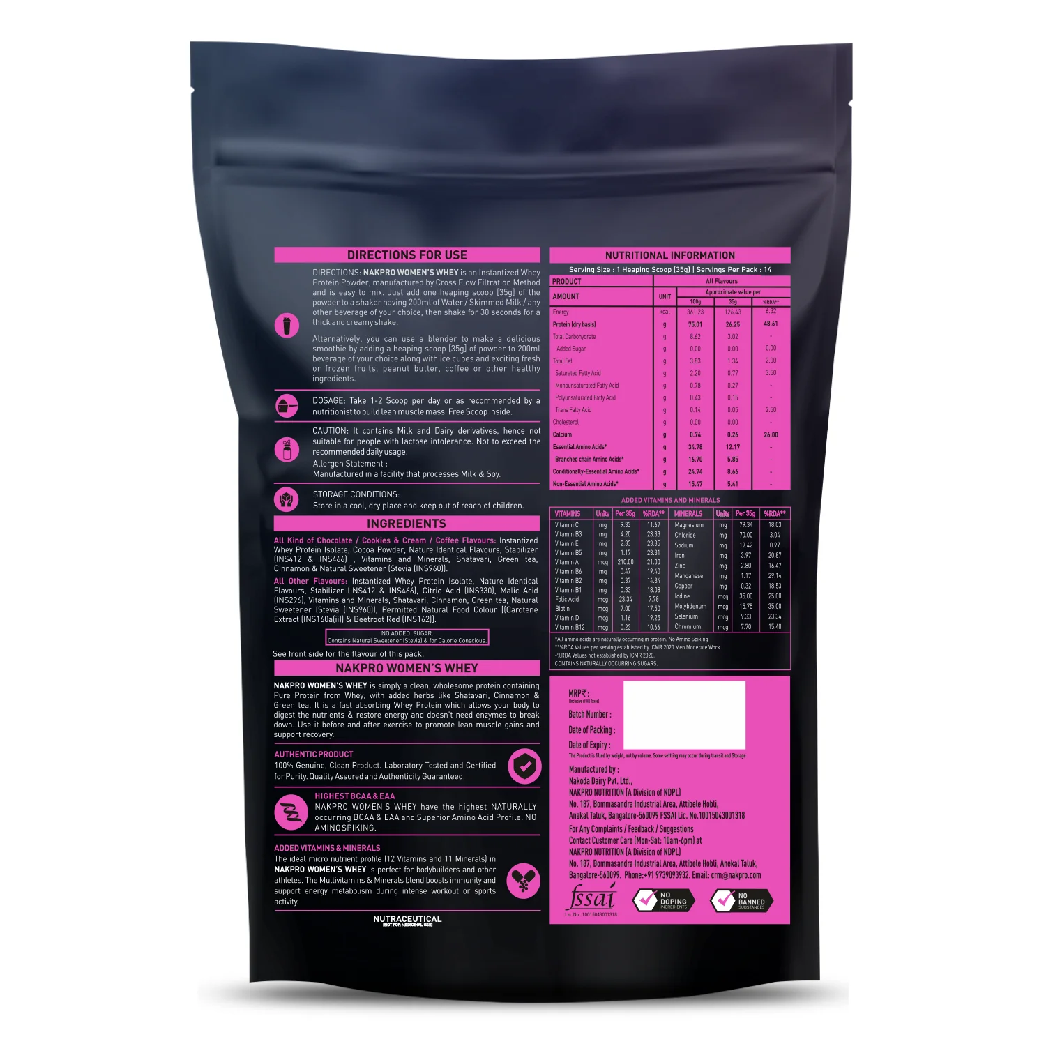 Women’s Whey Protein Isolate - Image 3