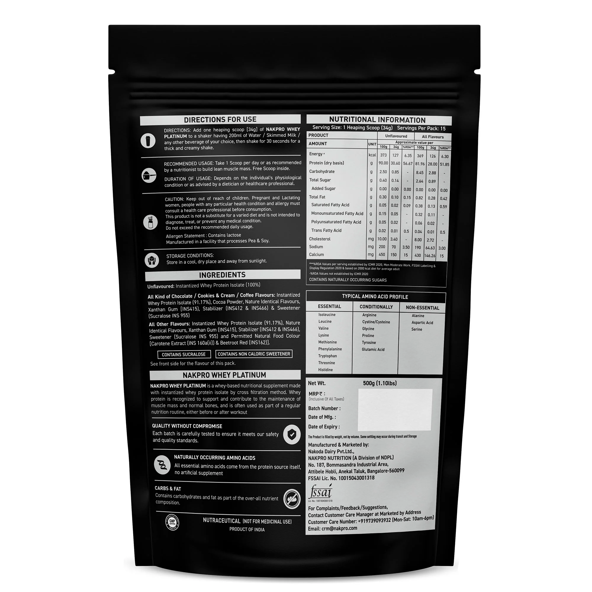 Platinum 100% Whey Protein Isolate - Image 136