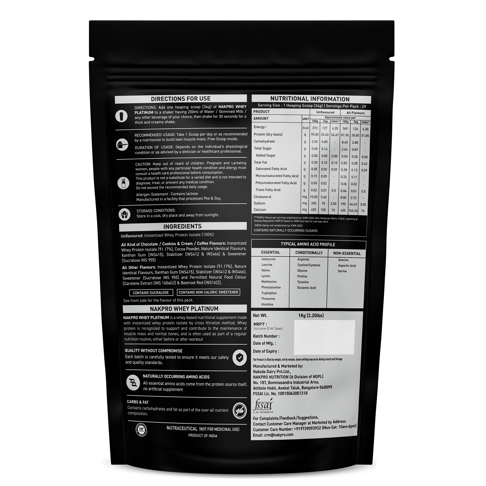 Platinum 100% Whey Protein Isolate - Image 140