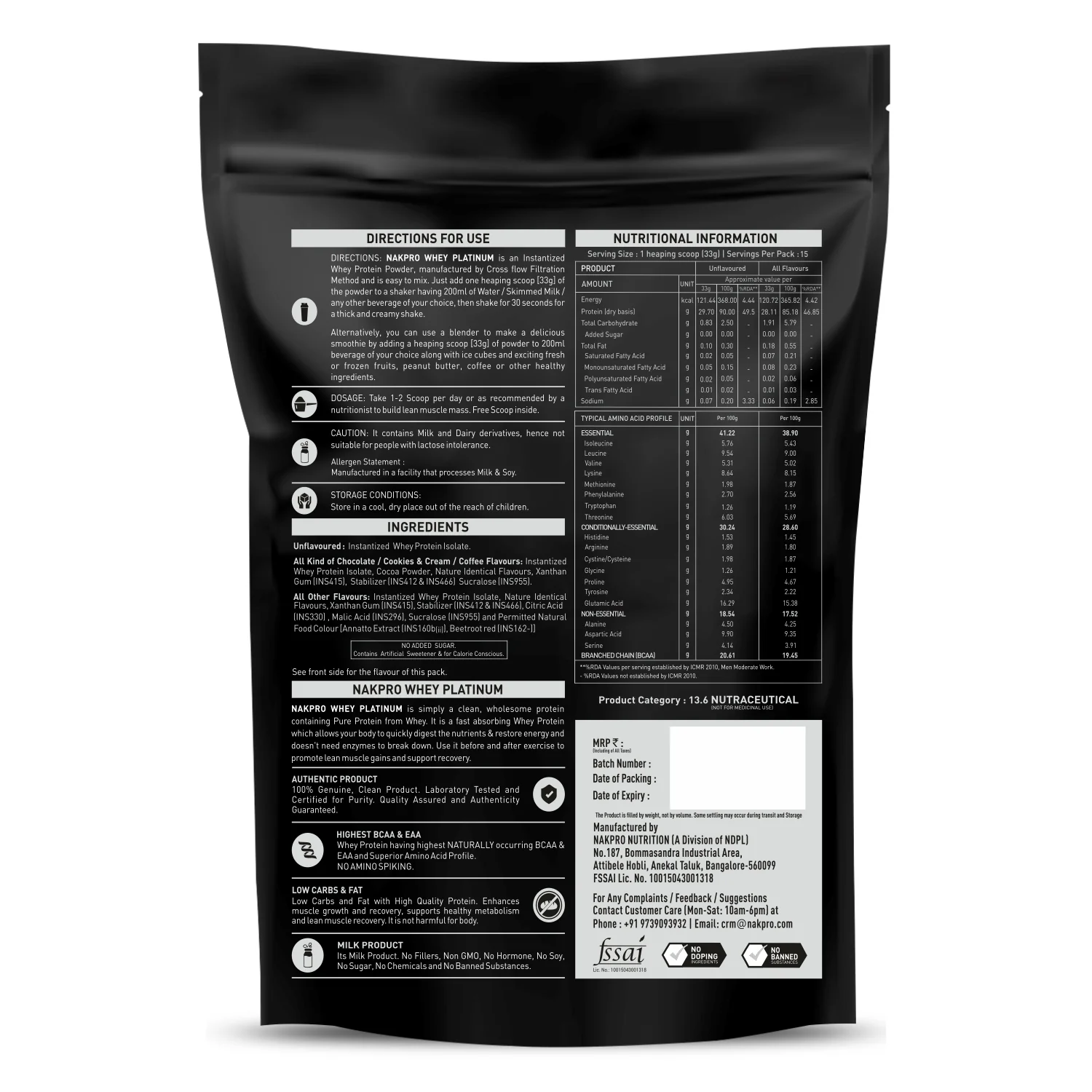 Platinum 100% Whey Protein Isolate - Image 16