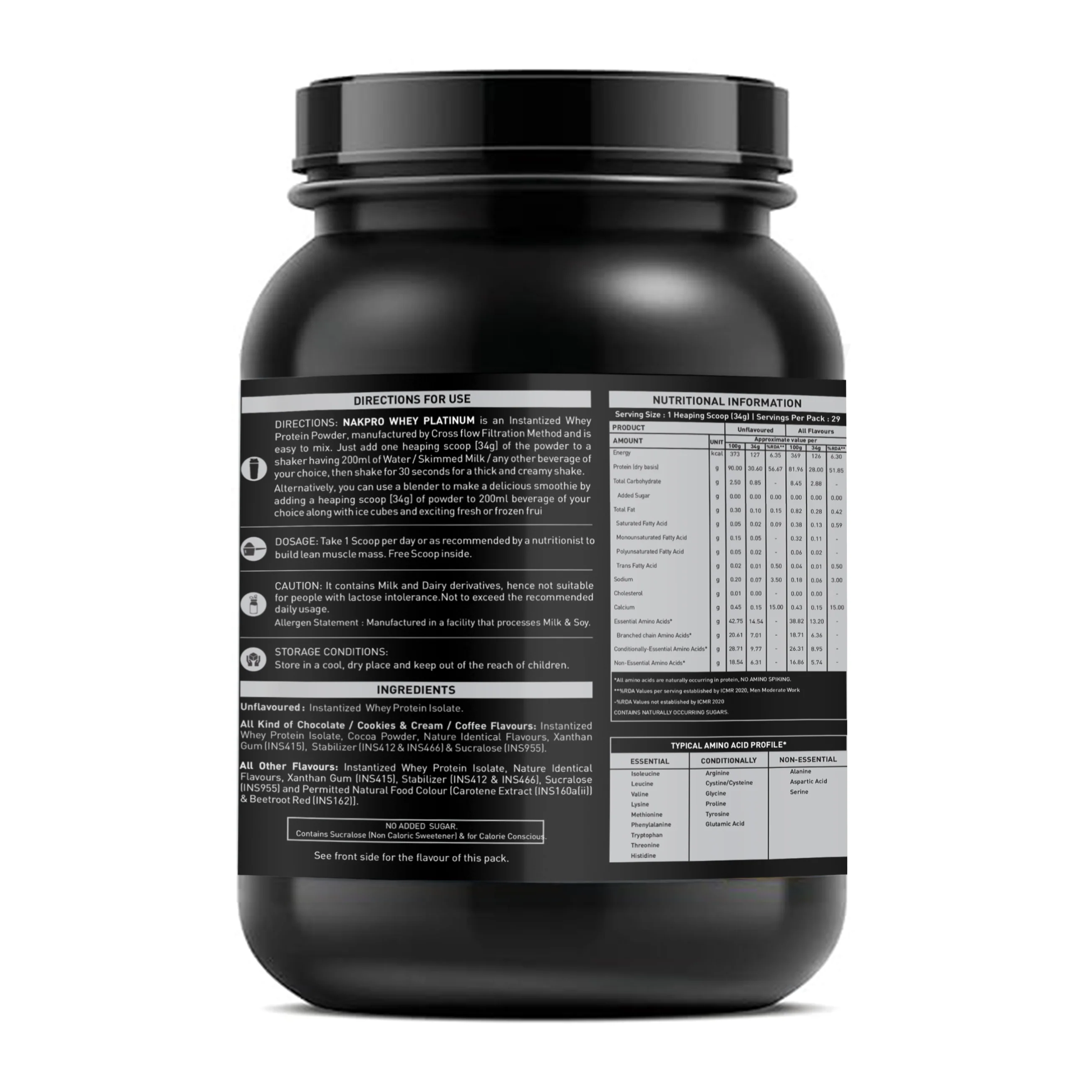 Platinum 100% Whey Protein Isolate - Image 38