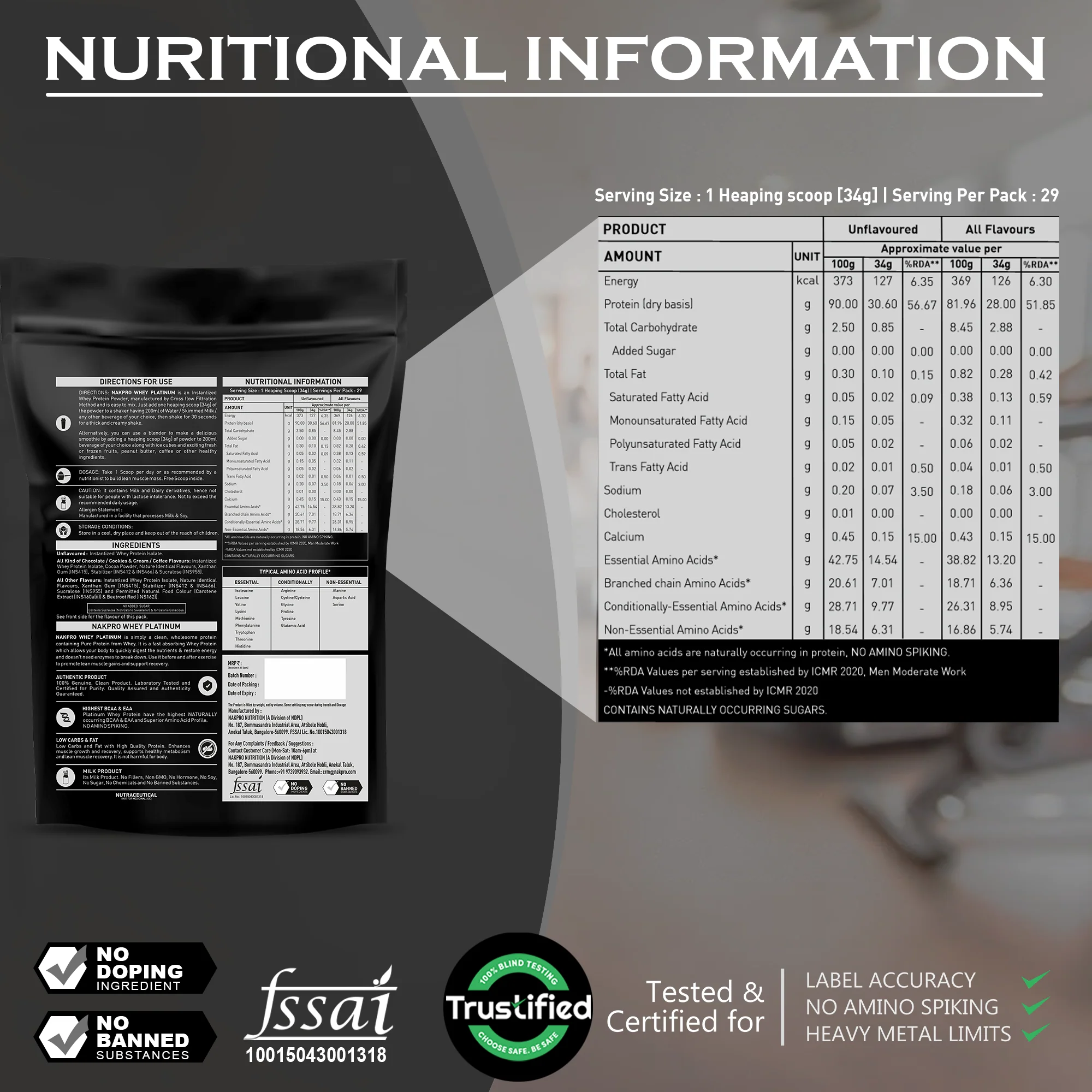 Platinum 100% Whey Protein Isolate - Image 42