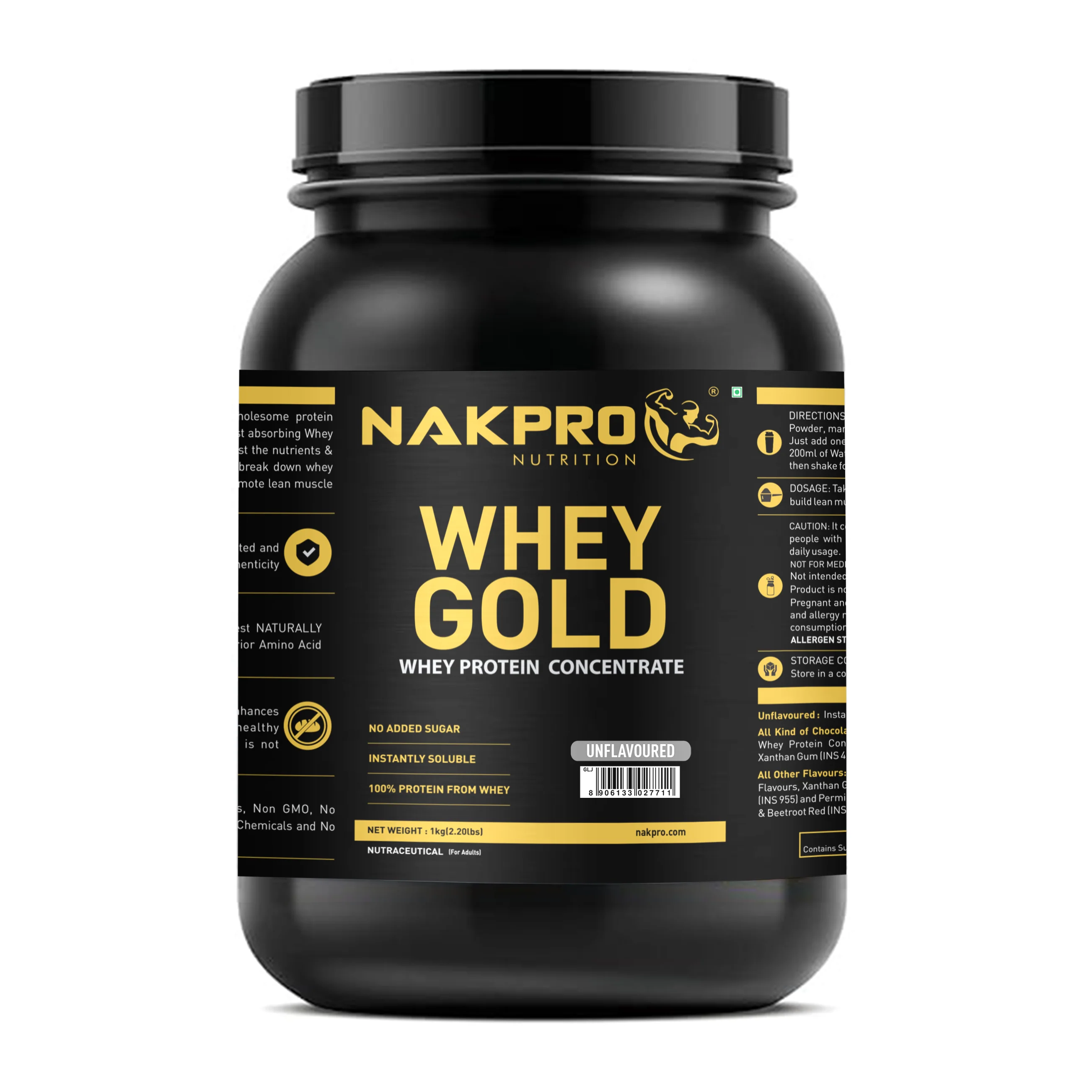 Nakpro Whey Gold Protein Concentrate - Image 7
