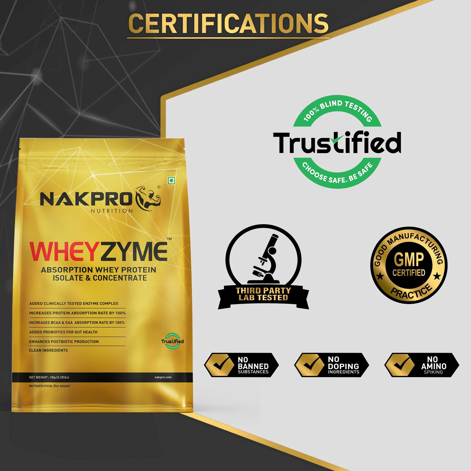 Wheyzyme Whey Protein Blend with Digestive Enzyme - Image 26