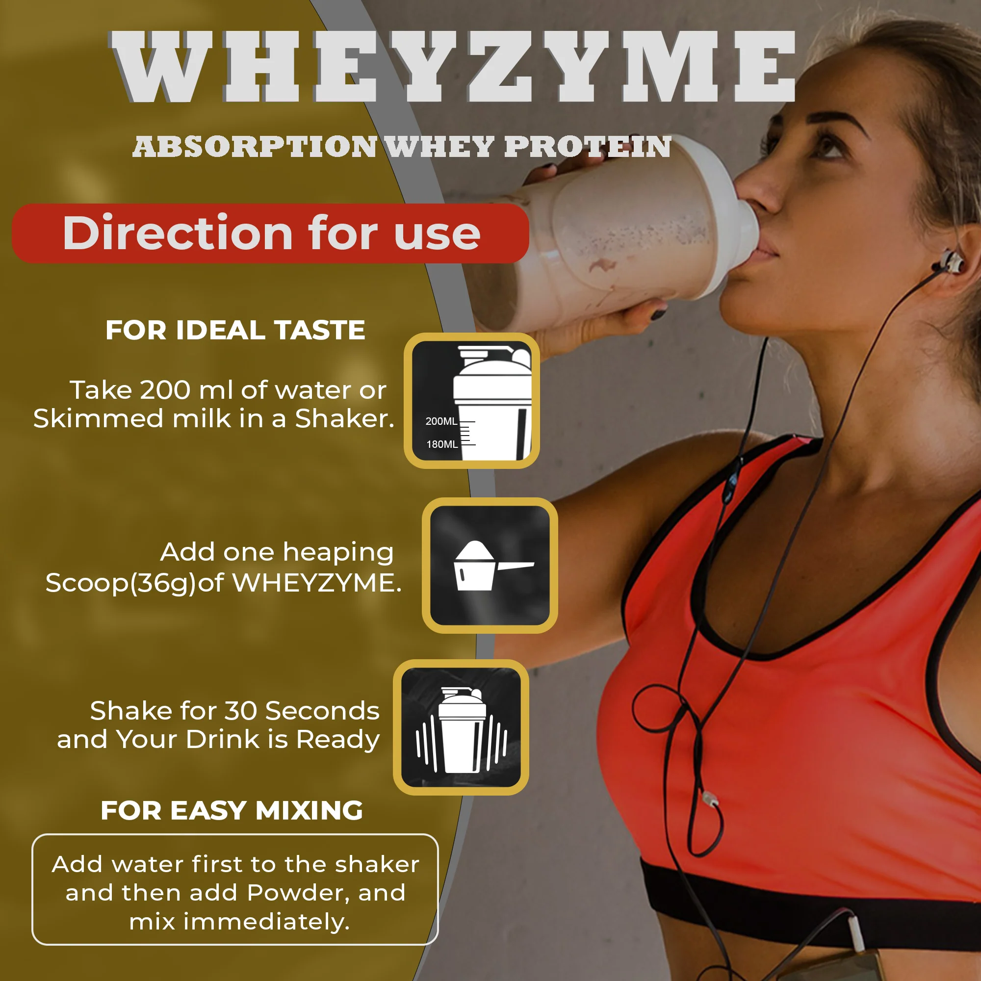 Wheyzyme Whey Protein Blend with Digestive Enzyme - Image 27